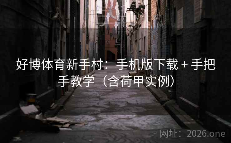 好博体育新手村:手机版下载 + 手把手教学(含荷甲实例)